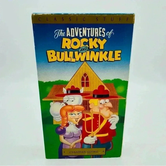 The Adventures of Rocky and Bullwinkle VHS - Canadian Gothic Volume 6 #1025 - Picture 1 of 6